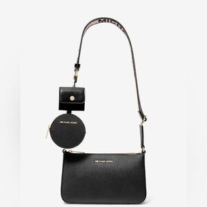 Michael Kors crossbody bag with case for apple AirPods Pro